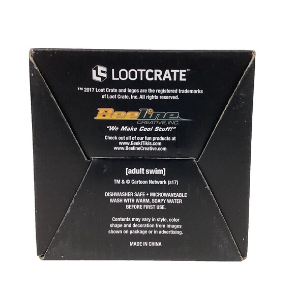 BeeLine - Lootcrate - Geeki Tikis - Rick & Morty - Tiki Mug & Mini Mug - NIB! - Picture 14 of 14